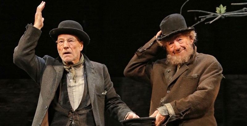 patrick stewart and ian mckellen in waiting for godot monologues from waiting for godot