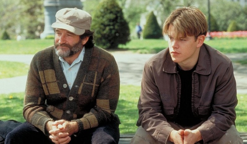 good will hunting robin williams and matt damon in good will hunting imperfections monologue
