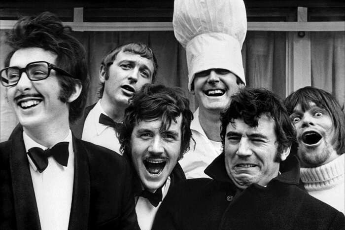 Monty Python crew old photo