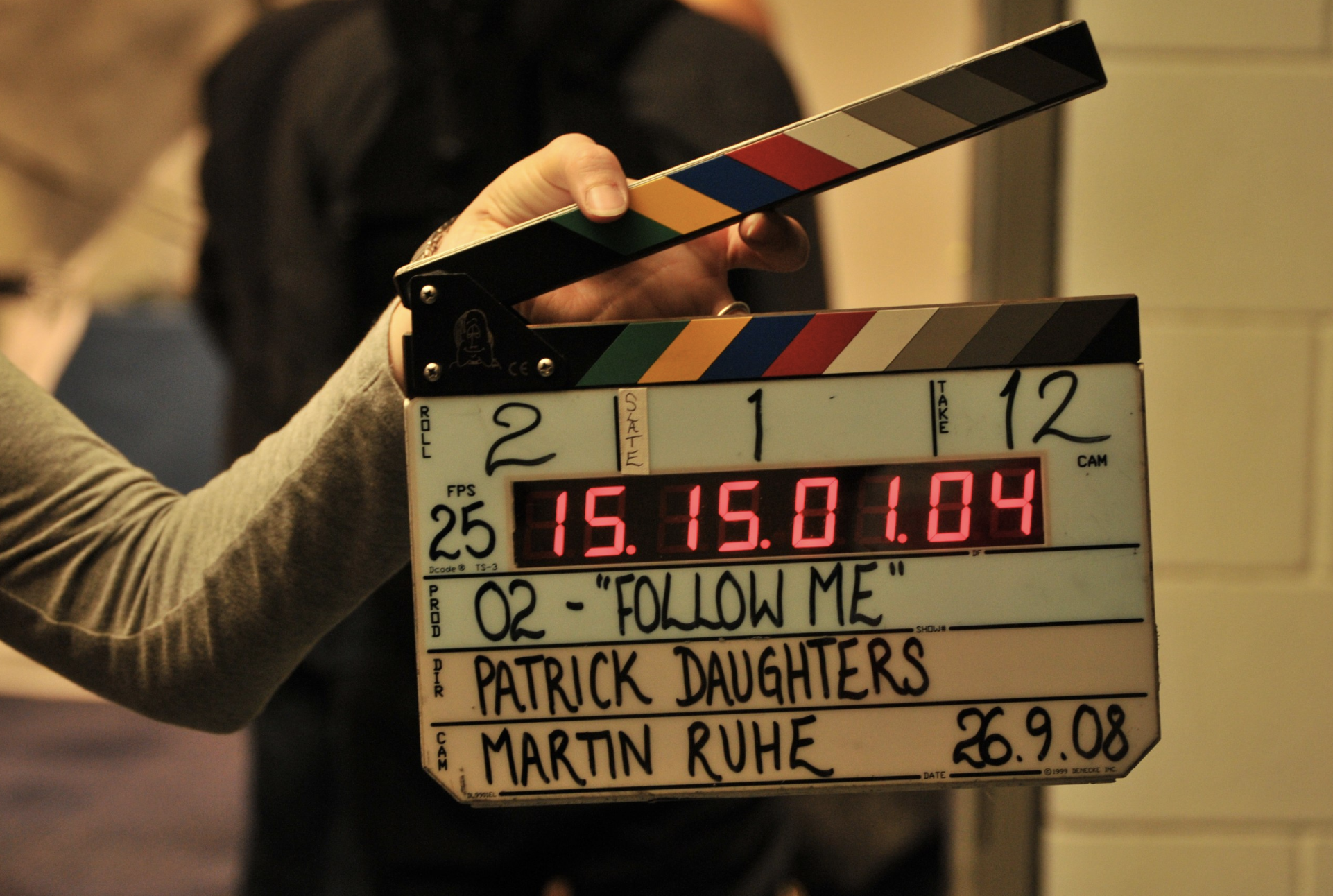 movie auditions-Clapperboard